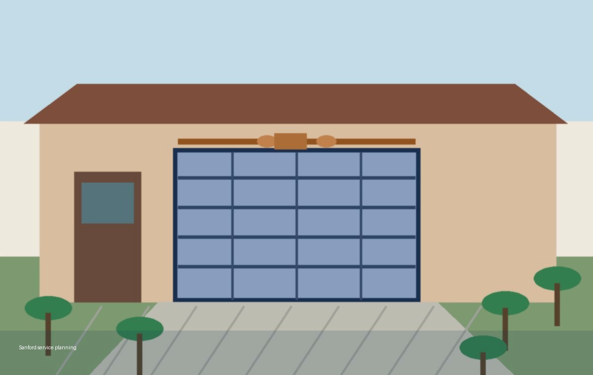 Garage door opener diagnostic for a Shepherd Park Plaza residential door